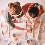 Structured ceramic courses